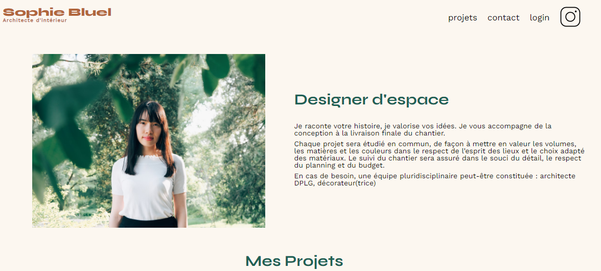 Projet Sophie Bluel